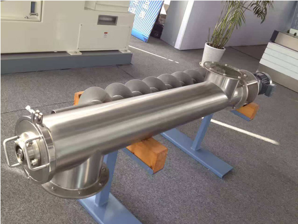  不銹鋼螺旋輸送機(jī)成功案例